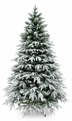 Obrázok produktu pre Umelý vianočný stromček, výška 180 cm (6 stôp), materiál: PE+PVC, kovový stojan