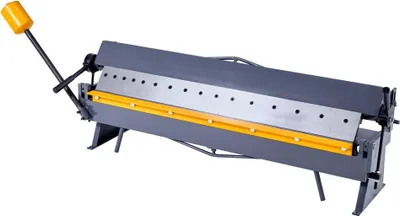 Zdjęcie produktu dla Giętarka 1220 mm - Ławka do gięcia stali miękkiej o grubości 1,5 mm - Regulacja 0-135 stopni - Precyzyjna giętarka do blachy - Giętarka obrotowa z 16 palcami - Profesjonalna giętarka do blachy