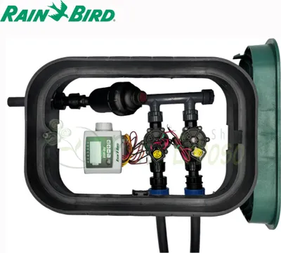 Zdjęcie produktu dla PA-DV-PF2 - 1" 2-strefowa skrzynka zaworowa z komponentami Rain Bird