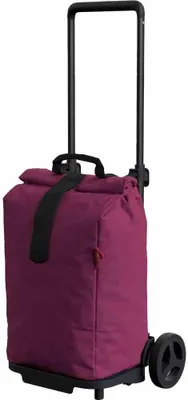 Produktbild von Gimi Einkaufstrolley Sprinter aus Stahl/Kunststoff/Polyester in Farbe bordeaux, 50 l, Tragkraft 30 kg