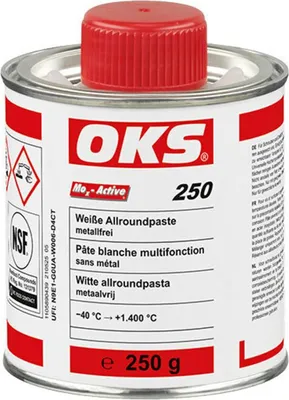 Produktbild von OKS Allroundpaste 250 weiß 250 g Pinseldose - 1105890439