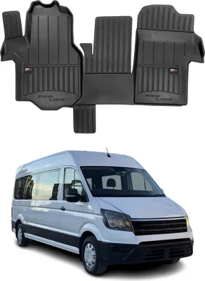 Immagine prodotto di 2016-2024 VW Crafter Tappetini TPE nero 1 pezzo