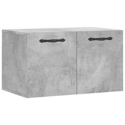 Produktbild von vidaXL Wandschrank Betongrau 60x36,5x35 cm Holzwerkstoff