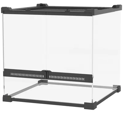 Produktbild von Glasterrarium für Reptilien und Amphibien | Farbe: Schwarz, transparent