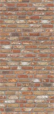 Produktbild von BREUER Duschrückwand Mauerstein rot 210 x 125 cm 9482513000213