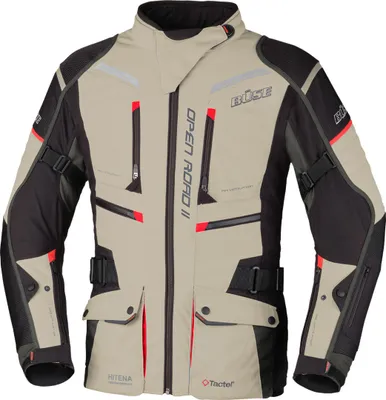 Immagine prodotto di Büse Open Road II Giacca da moto in tessuto Colore: Nero, Taglia: Corto 31