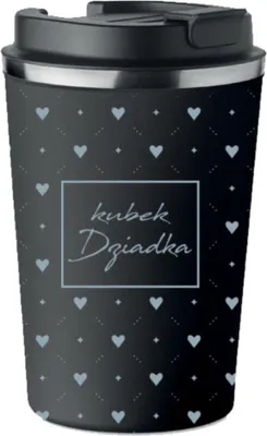 Produktbild von Premium Schwarz Thermobecher Geschenk für Opa Großvatertag KT_170