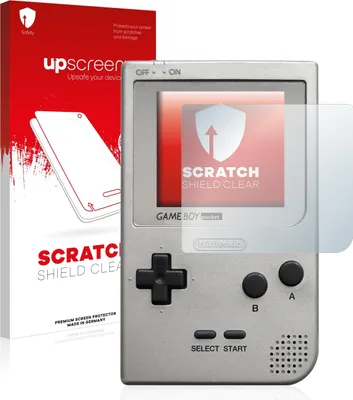 Produktbild von upscreen Schutzfolie für Nintendo Gameboy Pocket Displayschutz Displayschutzfolie Folie Klar Transparent
