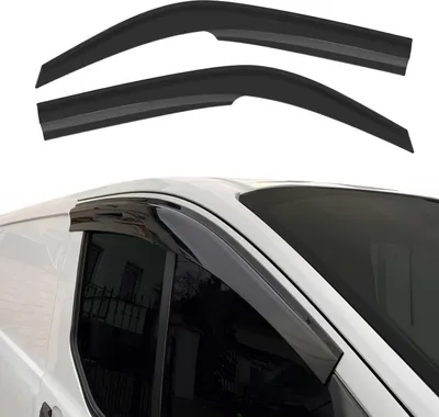 Obrázek produktu pro 2x větrný deflektor dešťový deflektor pro Mercedes Vito třídy W638 1996-2003 tmavý