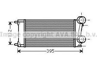 Produktbild von PRASCO PE4343 Ladeluftkühler LLK für CITROËN BERLINGO (B9) Turbo Intercooler