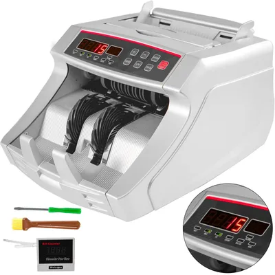Immagine prodotto di Contatore di banconote – con rilevamento UV e MG – capacità di 1000 banconote al minuto