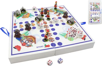 Produktbild von Würfelspiel Brettspiel "Schwarzwald" Black Forrest Bollenhut 25*25*3cm (9000470)