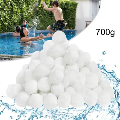 Produktbild von Filterbälle 700g für Schwimmbäder, Filtersand, Filtersystem-Kartuschen, Ersatzfilterbälle für Schwimmbäder, Filterpumpen