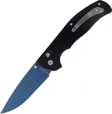 Image de Couteau pliant d'extérieur FA3277 - Noir / Bleu KP39428