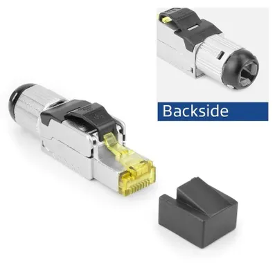 Zdjęcie produktu dla ACT TD168F, RJ-45, Czarny, Stal nierdzewna, Męska, Prosty, Nikiel, Cynk, 23/26