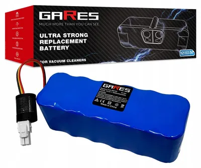 Obrázek produktu pro GARES Akumulátor Baterie pro Samsung Navibot SR8844 SR8828 SR8845 SR8750 | 14,4V 3Ah | Zesílená série High-Performance | Vysoký výkon |