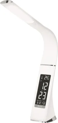 Produktbild von LED-Schreibtischlampe - Weiß - H 42 cm - mit 3-Stufen Touchdimmer
