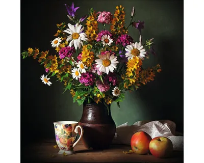 Produktbild von Glasbild Nnew Braoque Still Life II 20x20 cm