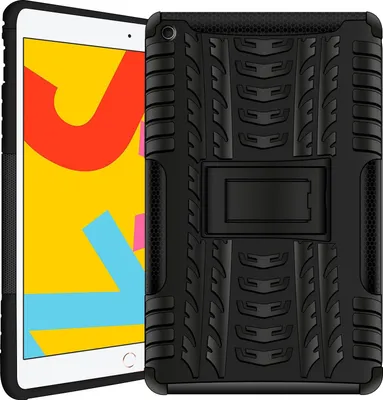 Produktbild von Schutzhülle für Apple iPad 10.2 2019 robuste Tablet Hülle Outdoor Back Case