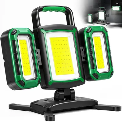 LED-Projektor 5000 lm, aufladbar, 3-in-1, abnehmbar, magnetisch
