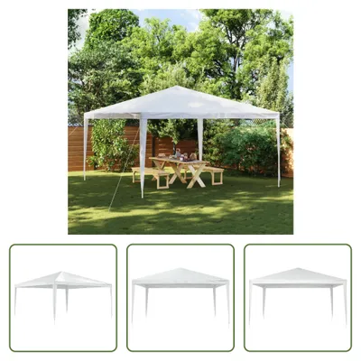 Produktbild von The Living Store Partyzelt 4 x 4 m Weiß