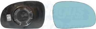 Produktbild von VAN WEZEL Spiegelglas Außenspiegel Rechts passend für PEUGEOT 406 (8B) Blau Getönt Konvex Beheizbar 4049838
