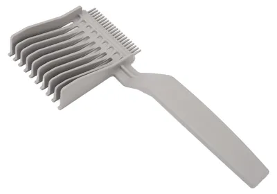 Immagine prodotto di Pettine di posizionamento professionale ricurvo, strumento portatile per parrucchieri, tagliacapelli per parrucchieri