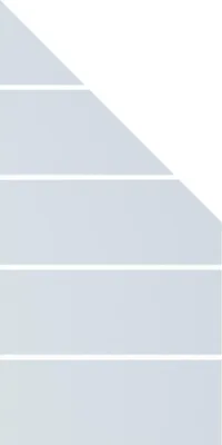 Produktbild von GroJa Ambiente Glas-Sichtschutz Typ Schräg rechts 90x180/90 Blockstreifen