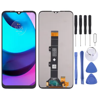 Produktbild von Für Motorola Moto E20 Display Full LCD ohne Rahmen Einheit Touch Reparatur Schwarz