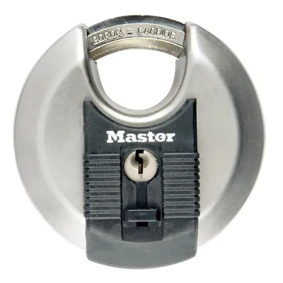 Produktbild von Master Lock Disc Schloss Excell Edelstahl 80 mm M50EURD