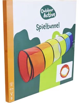 Produktbild von Outdoor Active Outdoor active Spieltunnel #47cm, Länge 180 cm