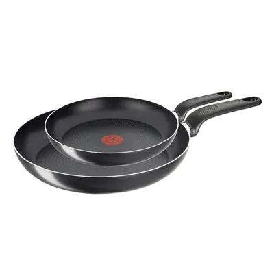 Produktbild von Tefal B31490 Only Cook Pfannenset 2-teilig (antihaftversiegelt, inklusive Thermo-Spot) 20, 28 cm