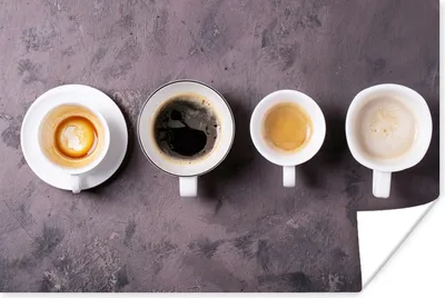Produktbild von MuchoWow® Poster Kaffee - Küche - Industrie 30x20 cm - Plakate - Print