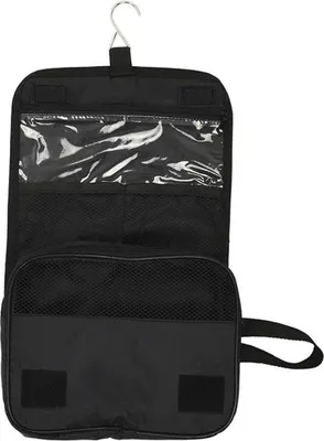 Waschtasche faltbar mit Haken - 27,5x24cm