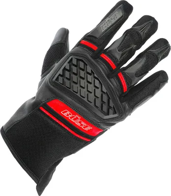 Image de BUSE Gants de moto Braga noir/rouge 13