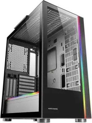 Image de Mars Gaming Mcultra Boîtier tour PC Noir Noir One Size