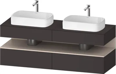 Produktbild von DURAVIT QA4779091800010 QAT KWTU WH Ek. 1600x550x600 Gt Smt