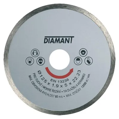 Obrázok produktu pre Diamantový kotúč plný Deň Braven STANDARD pr. 150 mm