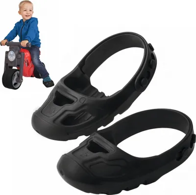 Productafbeelding van Grote zwarte overschoenen voor Bobby Car Ride-ons