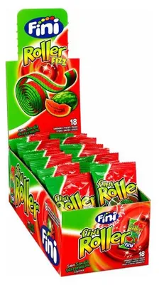 Produktbild von Fini Roller Fizz Watermelon 18x20g