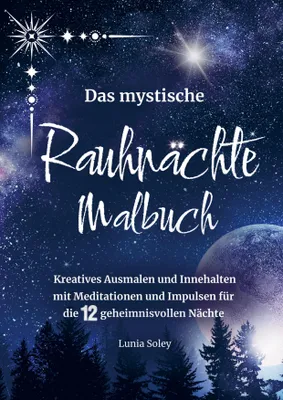 Produktbild von Das mystische Rauhnächte Malbuch