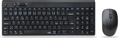 Obrázok produktu pre Kombinovaná sada klávesnice a myši RAPOO 8050T Multi-Mode Wireless Desktop Combo Set (6940056189684)