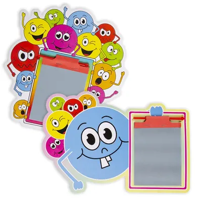 Produktbild von Duckiez Mini-Magnet-Zeichenbrett mit Smiley-Gesicht