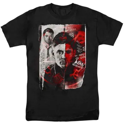 Immagine prodotto di Felpa unisex "Supernatural" per uomo/donna, modello TV37602 (taglia 5XL), colore nero