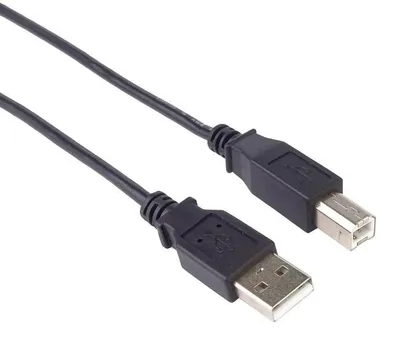 Image de PremiumCord ku2ab05bk, 0,5 m, USB A, USB B, USB 2.0, noir