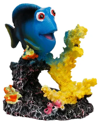 Produktbild von Flamingo Aquariendekoration Angie blau