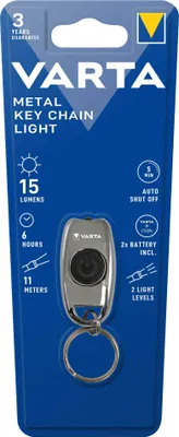 Produktbild von Varta LED Taschenlampe Metal Key Chain Light,