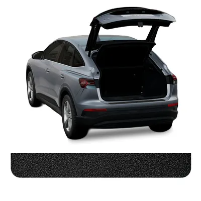 Image de Protection anti-rayures pour seuils de coffre de voiture, noir, 80 x 1000 mm