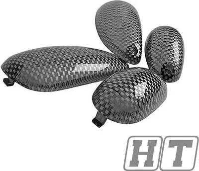 Produktbild von Blinkergläser und Rücklicht STR8 für Piaggio TPH / NRG bis Baujahr 2008, carbon-look