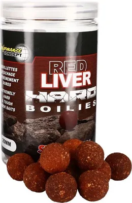 Obrázek produktu pro Starbaits Boilie Red Liver Hard 200 g 20mm
